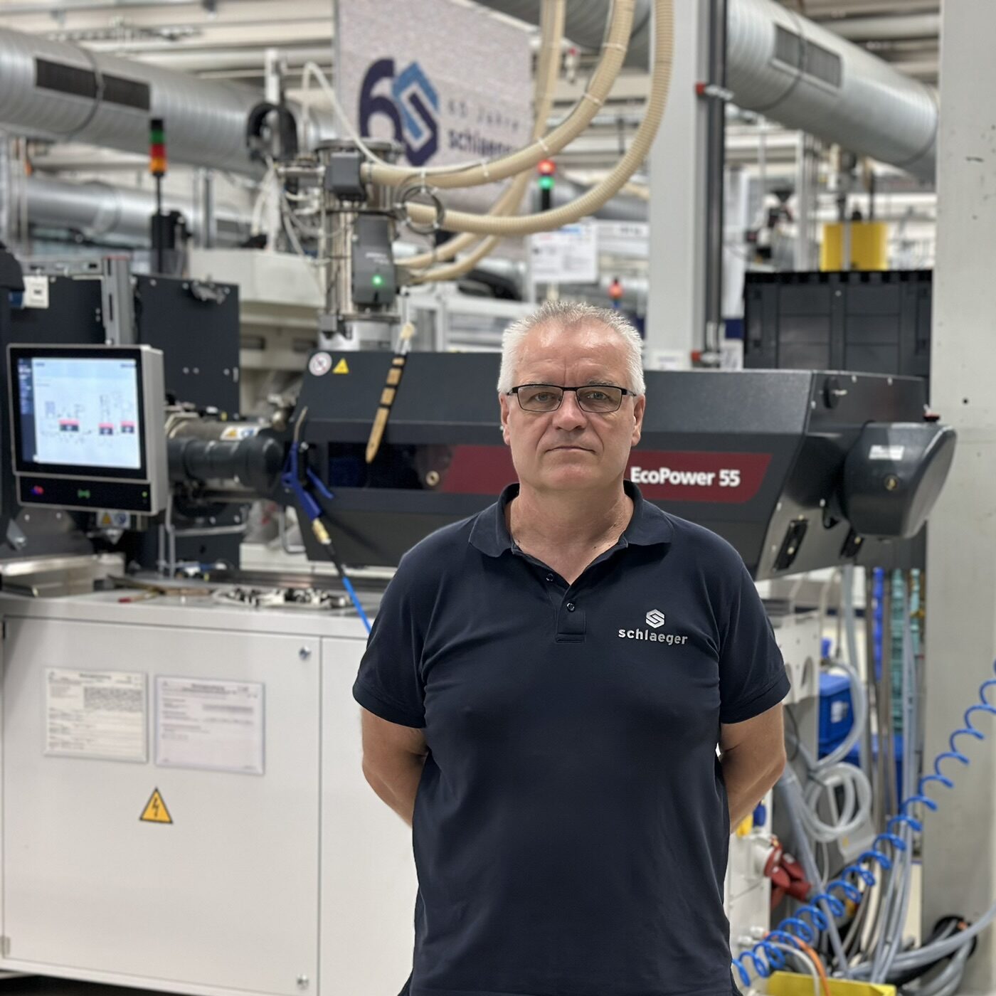 Kurt, Mitarbeiter der schlaeger Kunststofftechnik